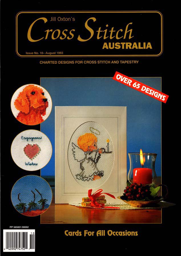Jill Oxton's Cross Stitch Australia Magazine Issue 10 August 1993