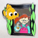 Disney Pixar Finding Nemo 15th Anniversary Pin Nemo wih Darla Photo Limited Edition 500 Disney Pixar Finding Nemo 15th Anniversary Pin Nemo wih Darla Photo Limited Edition 500