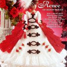 Thr Needlecraft Shop Crochet Ladies of Fashion Renee of Baton Rouge 1998 - Gown for Barbie