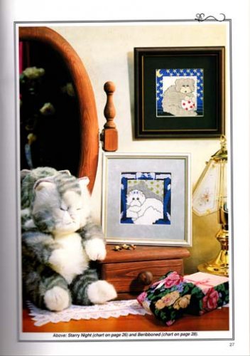 Jill Oxton's Cross Stitch Australia Magazine Special Cats, Borders and Alphabet 1993 - 38 Projects