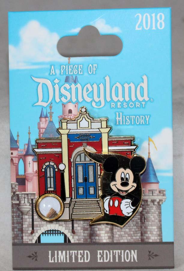A Piece of Disneyland History Pin with Souvenir Guided Tours Limited Edition of 2000