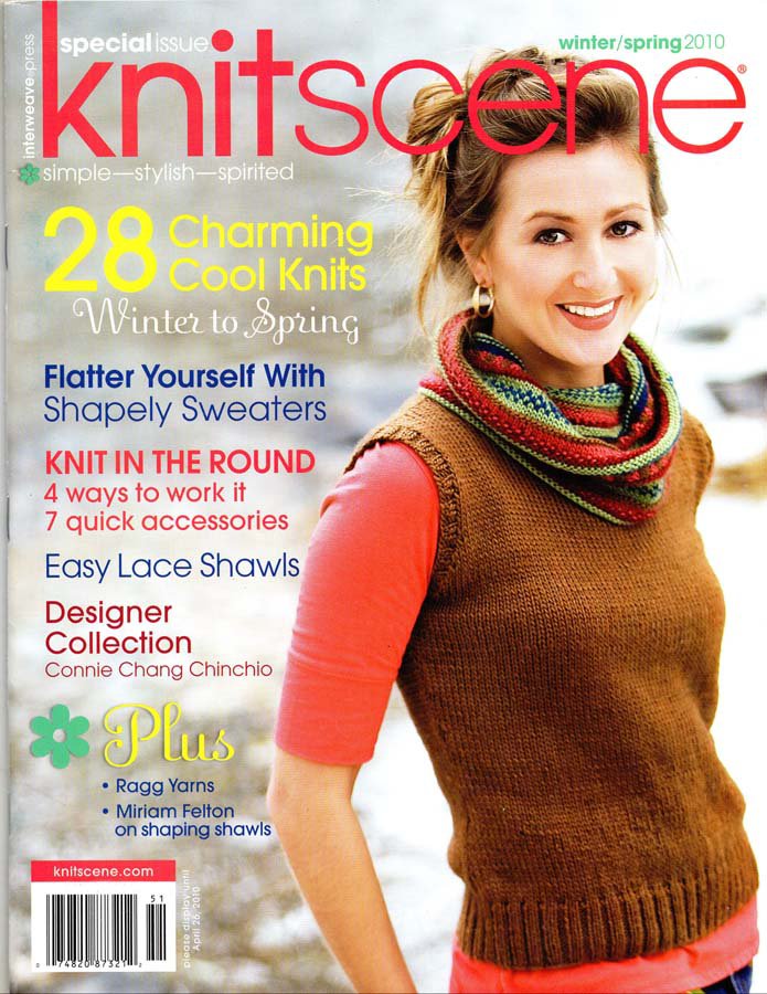 Interweave Press' Knit Scene Magazine Winter-Spring 2010 - 28 Projects