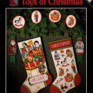 Dimensions Toys of Christmas 1995 - 2 Stockings and 2 Ornaments to Cross Stitch