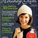 Interweave Knits Holiday Gifts Magazine 2008 - 30 Projects, Embroidery on Hand Knits Primer