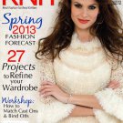 Knit 'n Style Magazine Number 184 April 2013 - 27 Projects, Cast Ons and Bind Offs Primer
