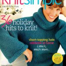 Vogue Knitting Presents Knit Simple Magazine Holiday 2006 - 36 Designs