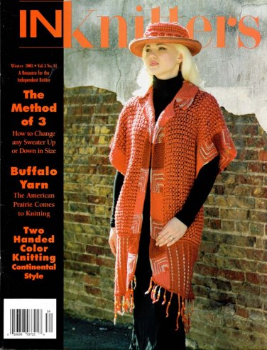 In Knitters Magazine Winter 2003 - 21 Projects, Entrelac In-the-Round Primer