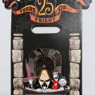 Disney Nightmare Before Christmas 25 Years of Fright Mayor and LSB Pin Limited Edition 4000