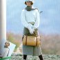 Nihon Vogue White Sweaters Soft Cover Book 1986 - 28 Designs to Knit