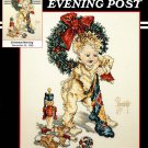 Stoney Creek Collection The Saturday Evening Post Cover to Cross Stitch 1994 - Christmas Morning