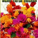 Ondori Guide to Fancy Paper Flowers Soft Cover Book 1978 - 18 Flower Patterns Plus Arrangements Ondori Guide to Fancy Paper Flowers Soft Cover Book 1978 - 18 Flower Patterns Plus Arrangements