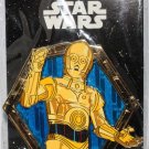 Walt Disney Imagineering WDI Star Wars Droid Pin C-3PO Limited Edition 300 Walt Disney Imagineering WDI Star Wars Droid Pin C-3PO Limited Edition 300