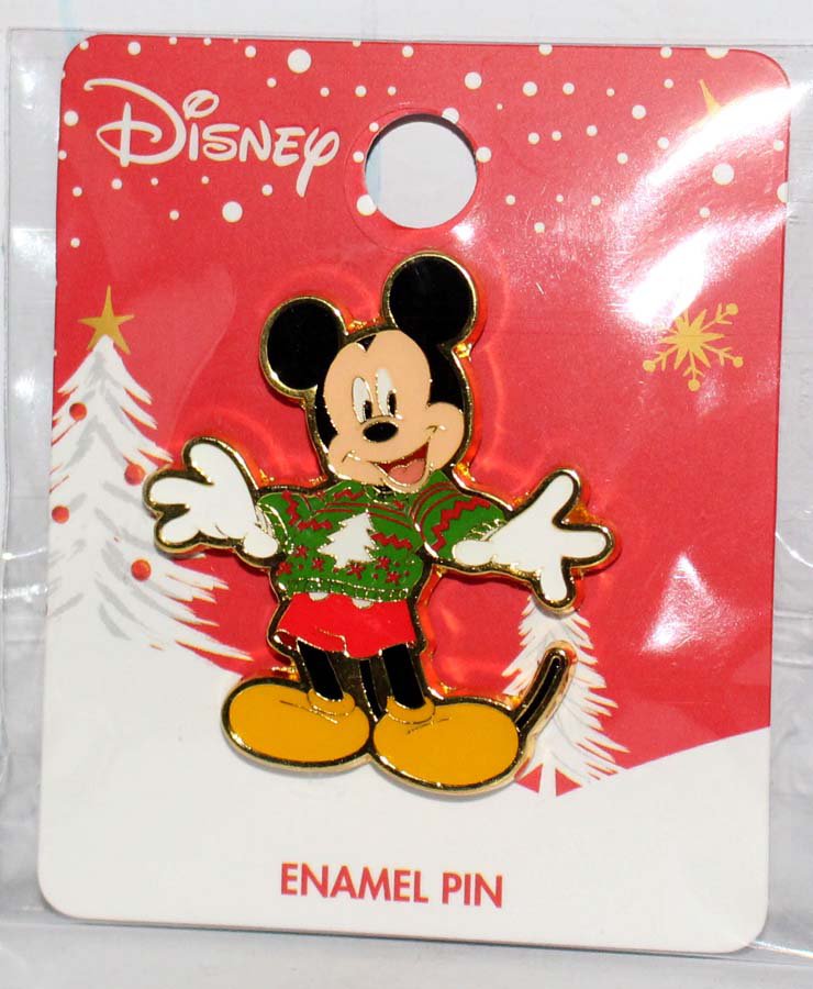 Loungefly Disney Christmas Mickey Mouse Pin