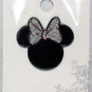 Loungefly Disney Minnie Icon Pin with Glitter Bow Loungefly Disney Minnie Icon Pin with Glitter Bow