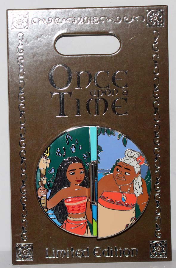 Disneyland Resort Once Upon A Time Moana Pin LImited Edition 2000