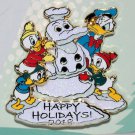 Disney Happy Holidays 2018 Build a Snowman Pin Donald Duck and Nephews Limited Edition 3500 Disney Happy Holidays 2018 Build a Snowman Pin Donald Duck and Nephews Limited Edition 3500