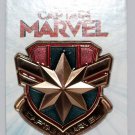 Disney Parks Captain Marvel Crest Sculpted Pin Disney Parks Captain Marvel Crest Sculpted Pin
