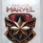 Disney Parks Captain Marvel Crest Sculpted Pin