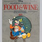 DLR Disney California Adventure Food & Wine Festival 2019 Goofy/Donald Pin with Dangle Ltd Ed 2000 DLR Disney California Adventure Food & Wine Festival 2019 Goofy/Donald Pin with Dangle Ltd Ed 2000