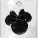 Loungefly Disney Minnie Mouse Icon Black Gliter Pin