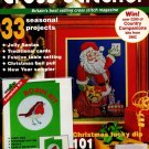U.K. Cross Stitcher Magazine Issue 25 December 1994 - 33 Projects Plus Free Kit