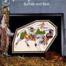 Pegasus Originals Spirit of Nature Series Buffalo and Bear 1994 - 2 Large Designs to Cross Stitch