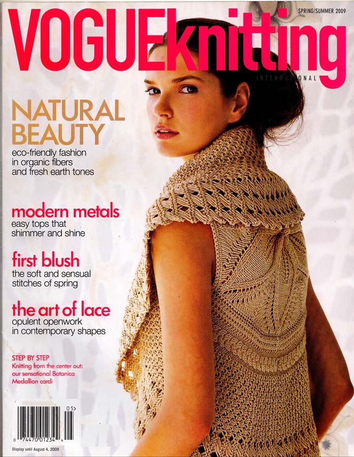 Vogue Knitting Magazine SpringSummer 2009 31 Designs