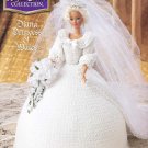 Annie's Attic Royal Court Collection Diana Princess of Wales Booklet 1998 -Crochet for Barbie