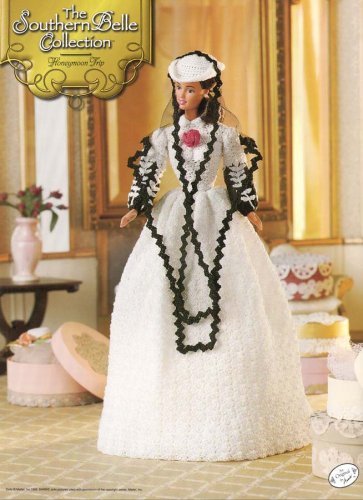 Annie's Attic Southern Belle Collection Honeymoon Trip Booklet 1999 - Crochet for Barbie