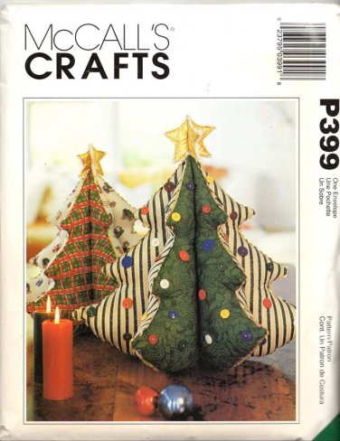 McCall's Sewing Pattern Number P399 Winter Wonderland 1998 - 7 Projects, Uncut and Unused