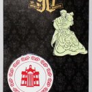 Disneyland Resort Haunted Mansion 50th Anniversary 2-Pin Set Dancers Limited Edition 1500 Disneyland Resort Haunted Mansion 50th Anniversary 2-Pin Set Dancers Limited Edition 1500
