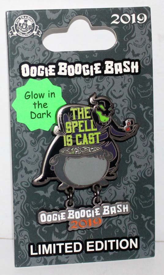 Disneyland Resort Oogie Boogie Bash 2019 Pin The Spell is Cast Limited Edition 4000