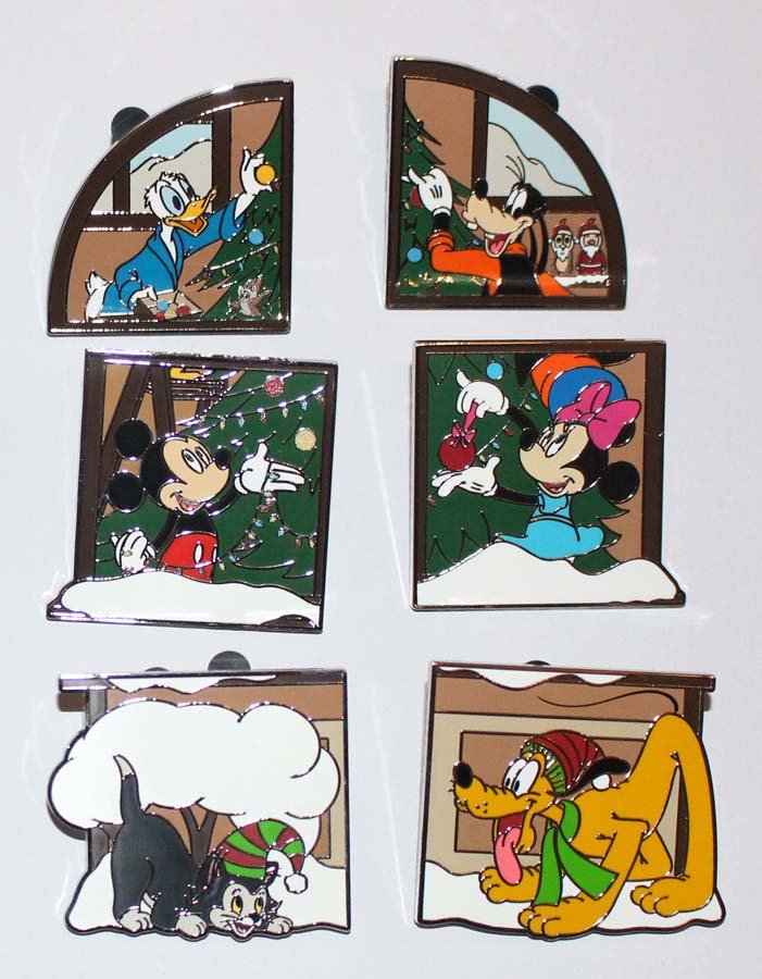 Disney Advent Calendar 2019 Mickey Mouse and Friends 6-Pin Set Limited ...