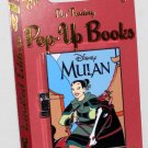 Disney Pop-Up Books Hinged Pin Mulan Limited Edition 4000 Disney Pop-Up Books Hinged Pin Mulan Limited Edition 4000