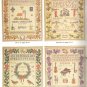 Dover Publications Danish Cross-Stitch Zodiac Samplers 1980 - 12 Designs, OOP