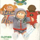 Butterick Sewing Pattern 6511 1984 - 3 Outfits for Cabbage Patch Kids Uncut Butterick Sewing Pattern 6511 1984 - 3 Outfits for Cabbage Patch Kids Uncut