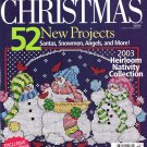 Better Homes and Gardens Cross Stitch Christmas Magazine 2003 - 52 Projects