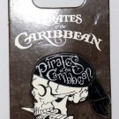 Disney Parks Pirates of the Caribbean Skull with Bandana Pin Disney Parks Pirates of the Caribbean Skull with Bandana Pin