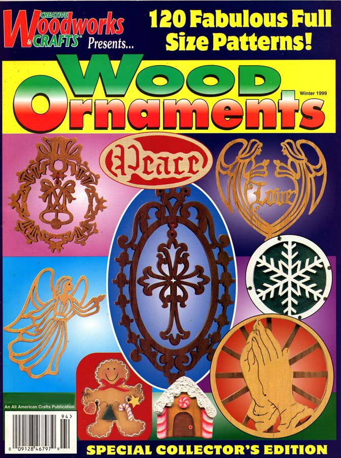 Creative Woodworks & Crafts Presents Wood Ornaments
