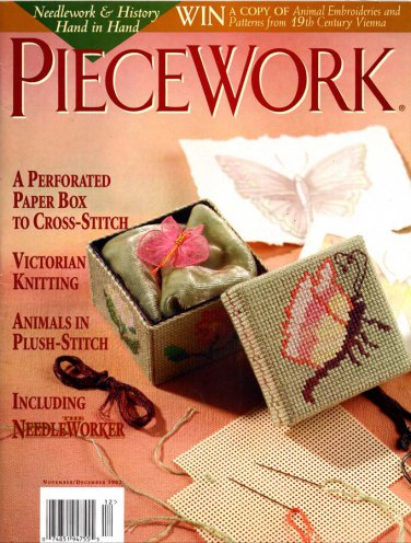 PieceWork Magazine November-December 2002