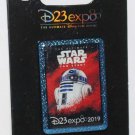 Disney Dream Store D23 Expo 2019 Banner Pin Star Wars' R2-D2 Limited Edition 1000