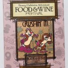 DLR Disney California Adventure Food & Wine Festival 2020 Pin Chip and Dale Crushin' It! Ltd Ed 2000 DLR Disney California Adventure Food & Wine Festival 2020 Pin Chip and Dale Crushin' It! Ltd Ed 2000