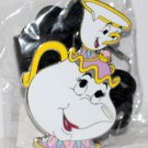 Walt Disney Imagineering WDI Beauty and the Beast's Mrs. Potts and Chip Bolo Lanyard Sealed
