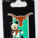 Disney Parks Mickey Mouse Plays for the University of Texas Longhorns Pin Disney Parks Mickey Mouse Plays for the University of Texas Longhorns Pin
