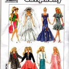 Simplicity Sewing Pattern Number 9334 1989 - 8 Outfits for Barbie Doll Uncut