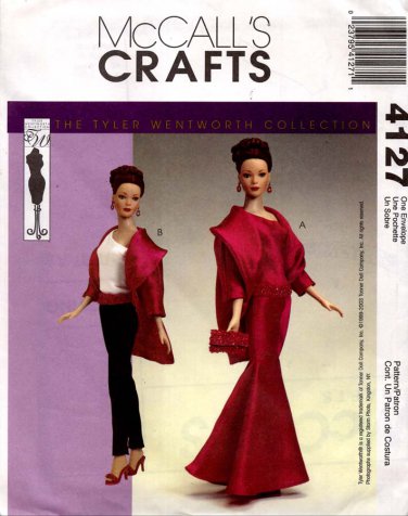 McCall's Sewing Pattern Number 4127 2003 - Officially Licensed Tyler Wentworth Outfit Uncut