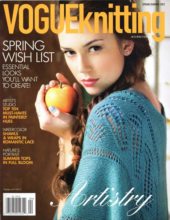 vogue knitting magazine spring 2022