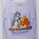 Disney Store Lady and the Tramp 65th Aniversary Spagetti Scene Pin Limited Release Disney Store Lady and the Tramp 65th Aniversary Spagetti Scene Pin Limited Release