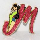 Disney Parks Princess Letters Mystery Pin M for Mulan Disney Parks Princess Letters Mystery Pin M for Mulan