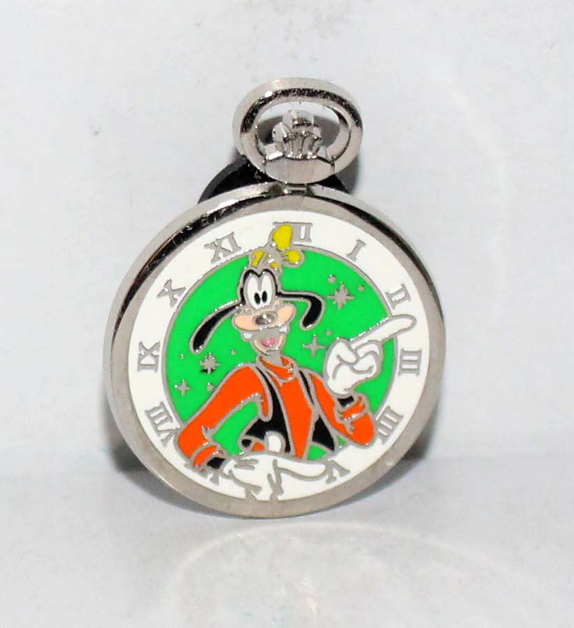 Disney Pocket Watch Mystery Pin Goofy